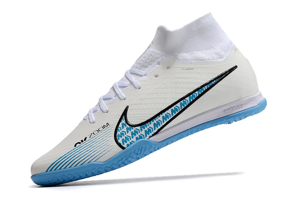 Assassin XV high-top fully knitted waterproof MD air cushion grass spike football shoes