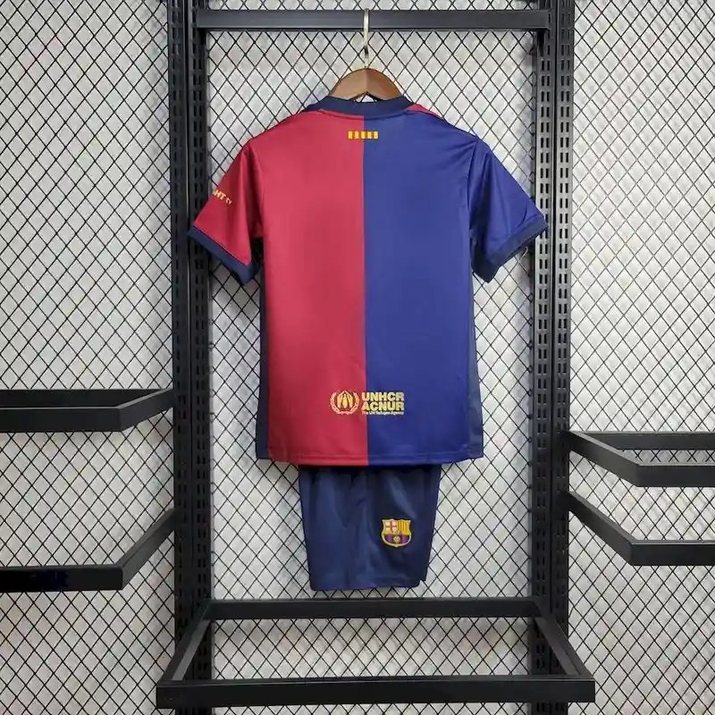 2024/2025 Kids Size Barcelona Coldplay Football Shirt 1:1 Thai Quality
