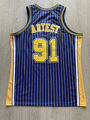 Artest Indiana Pacers  Blue 91 MN