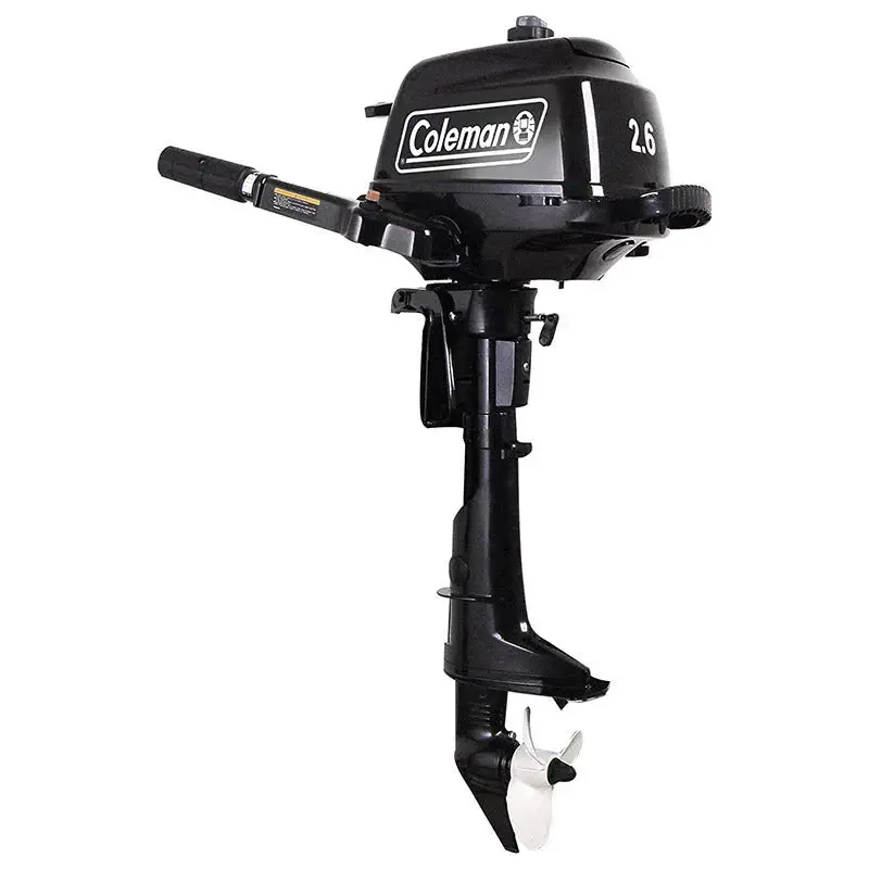2.6 HP Short-Shaft Outboard Motor – Black Marine Propulsion Engine