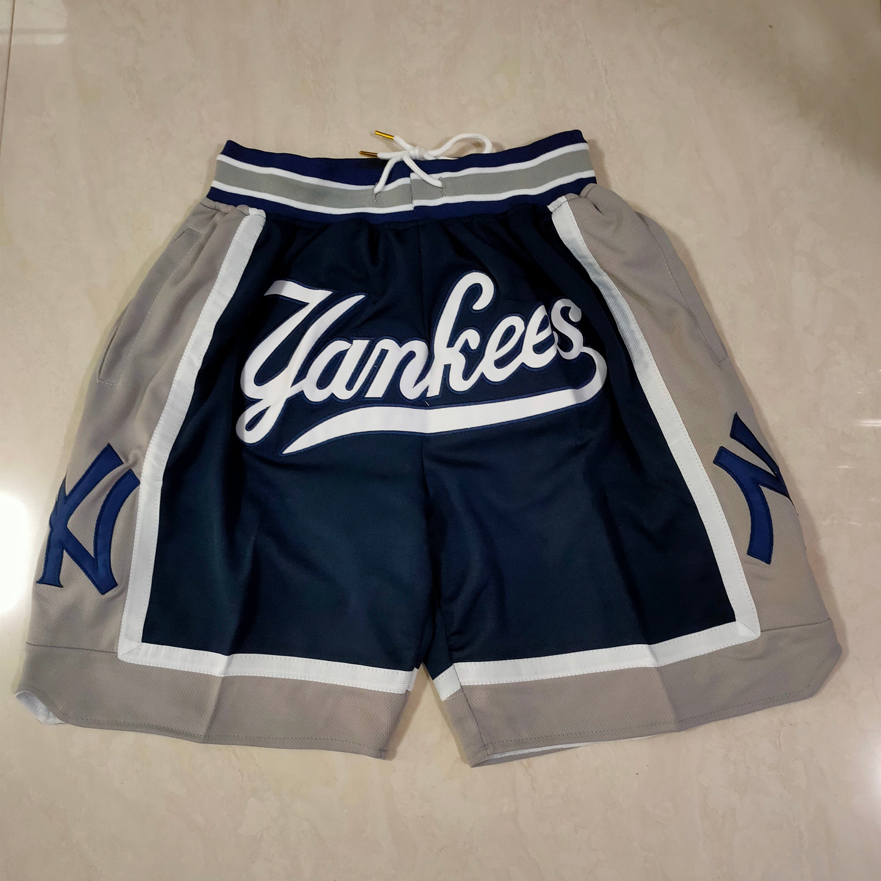 New York Yankees dark blue pocket pants