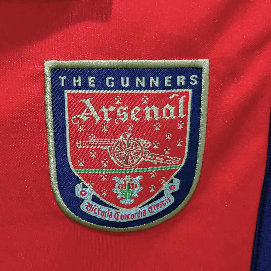 1998/1999 Retro Arsenal Home Football Shirt 1:1 Thai Quality