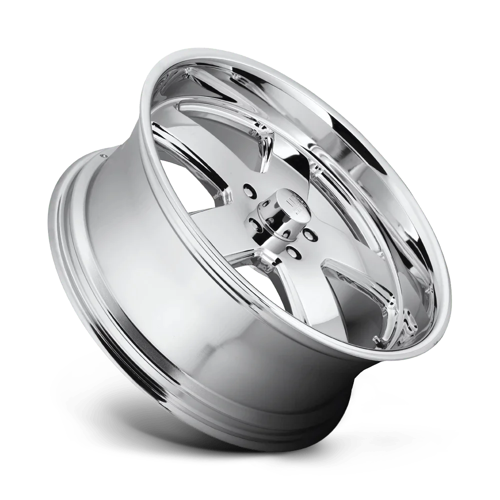 US Mag 1PC Aluminum Rim U116 HUSTLER 20X8in Chrome Plated Finish, U11620807345