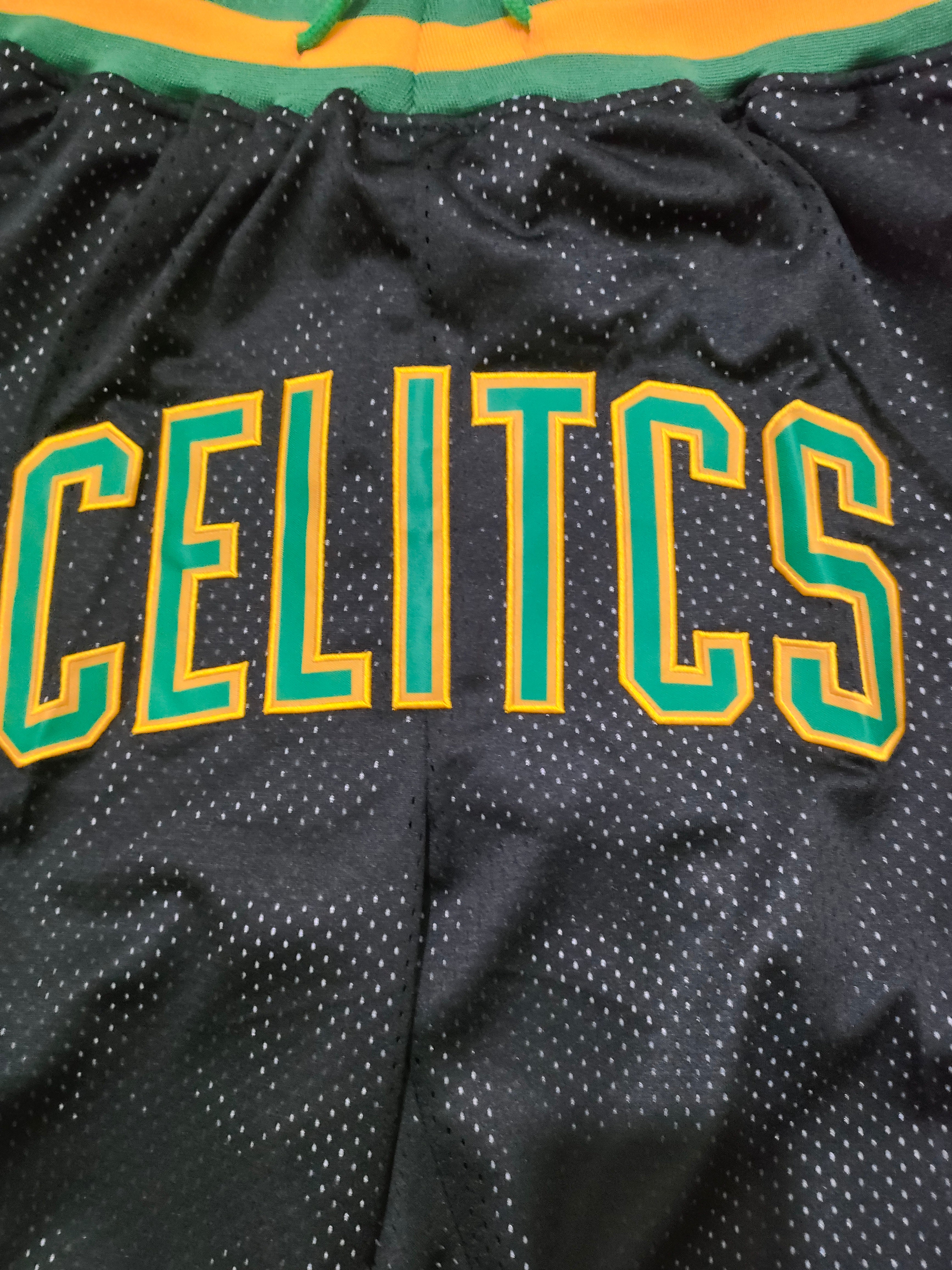 Boston Celtics black pocket pants