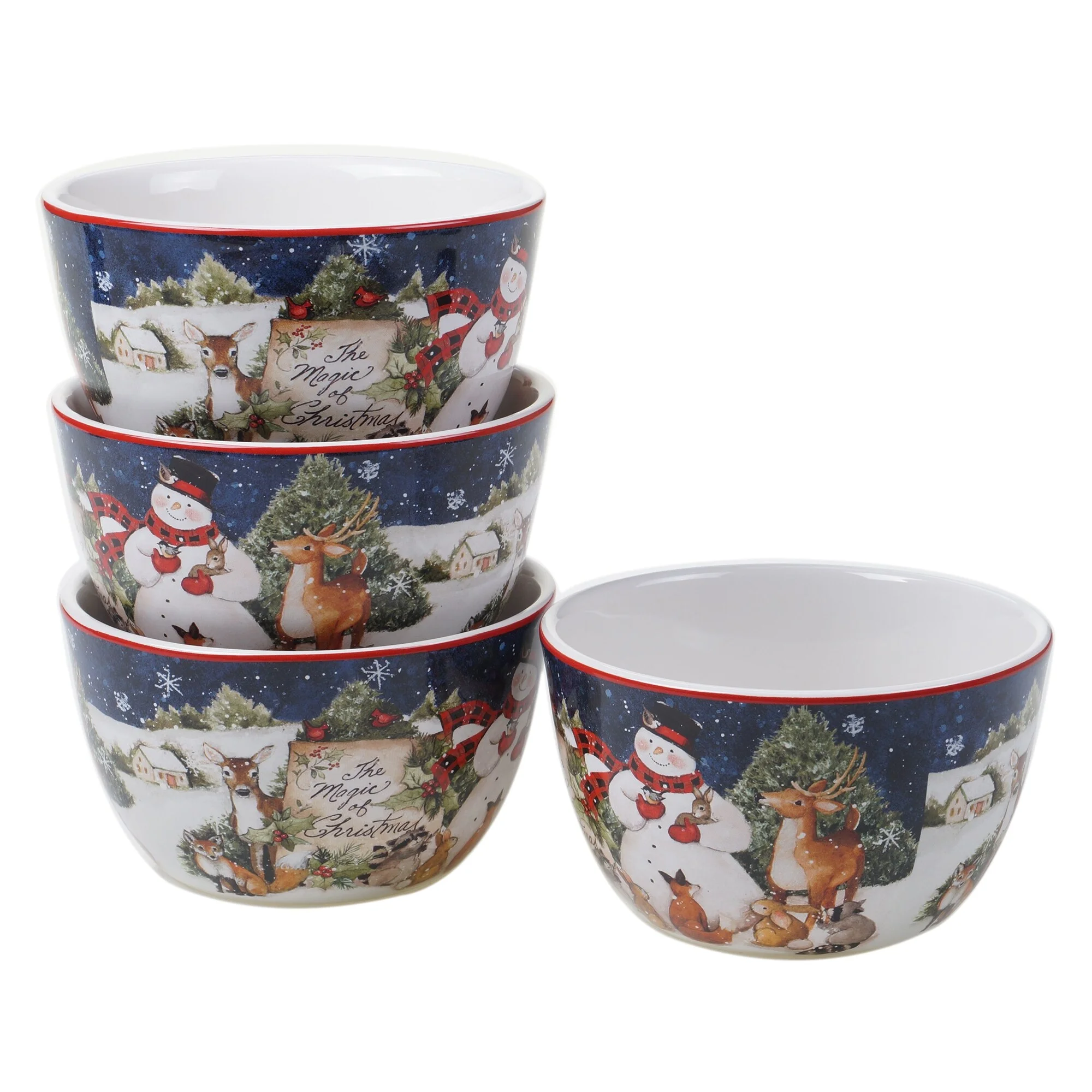 Certified International  Magic Of Christmas Snowman 16-piece Dinnerware Set, Service for 4