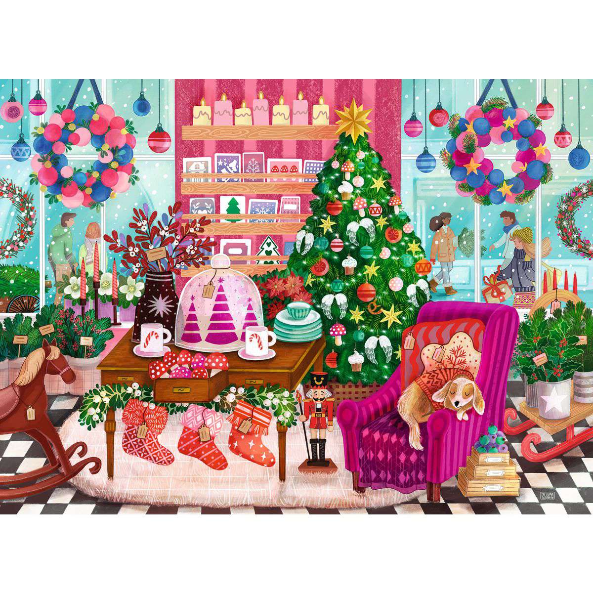 Christmas at Home 2026 Advent Calendar - 24 x 56 Piece Jigsaw Puzzle (Ravensburger)