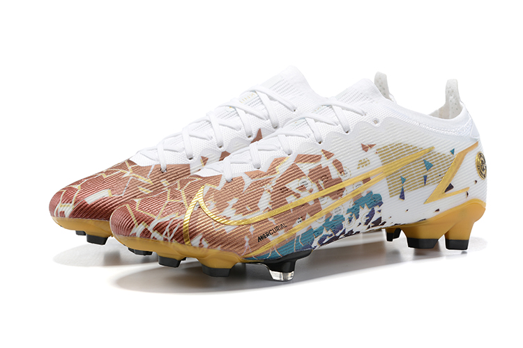 Assassin XIV Cristiano Ronaldo low-top waterproof knitted FG football shoes