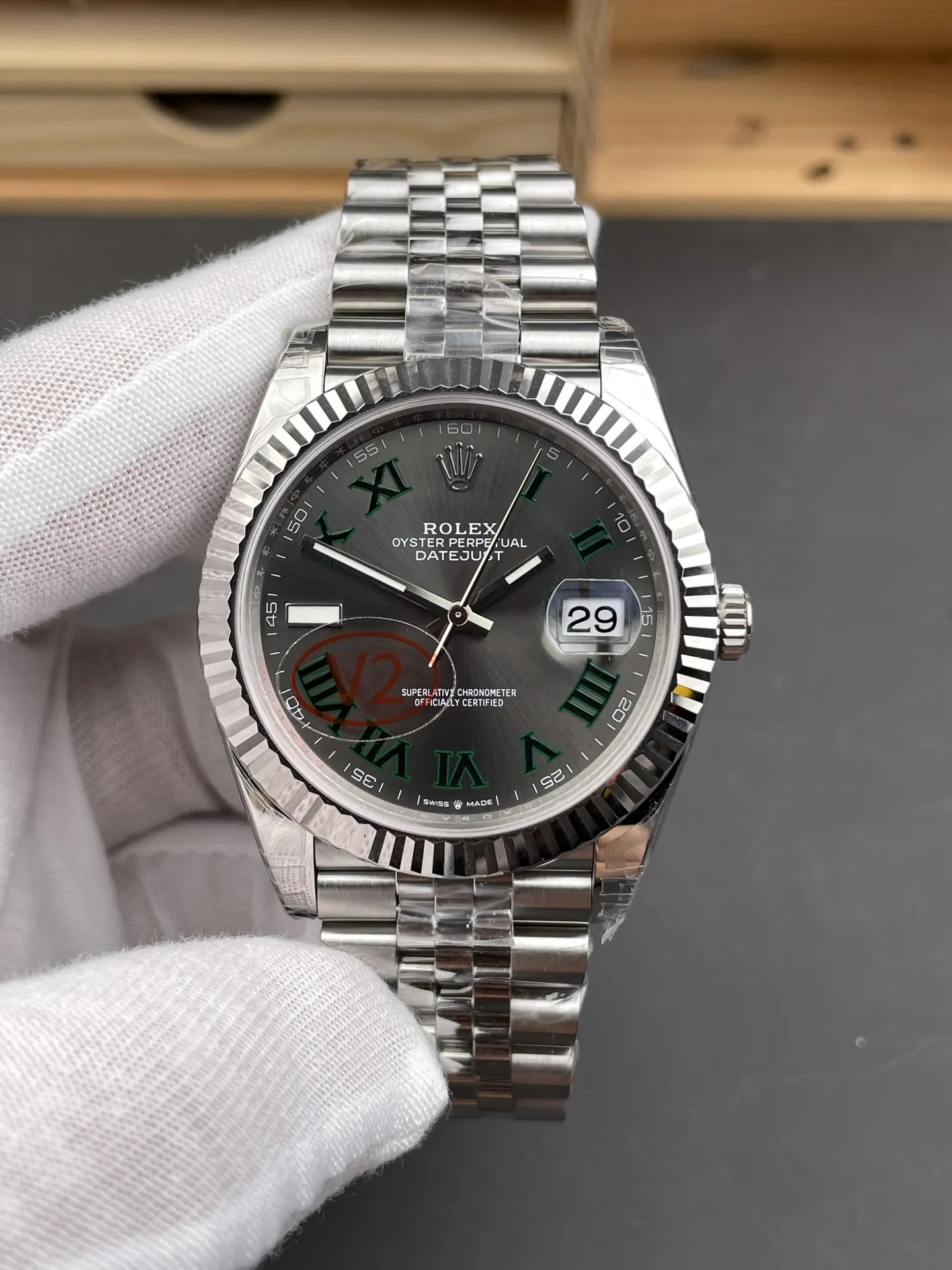 Rolex Datejust Green 41mm