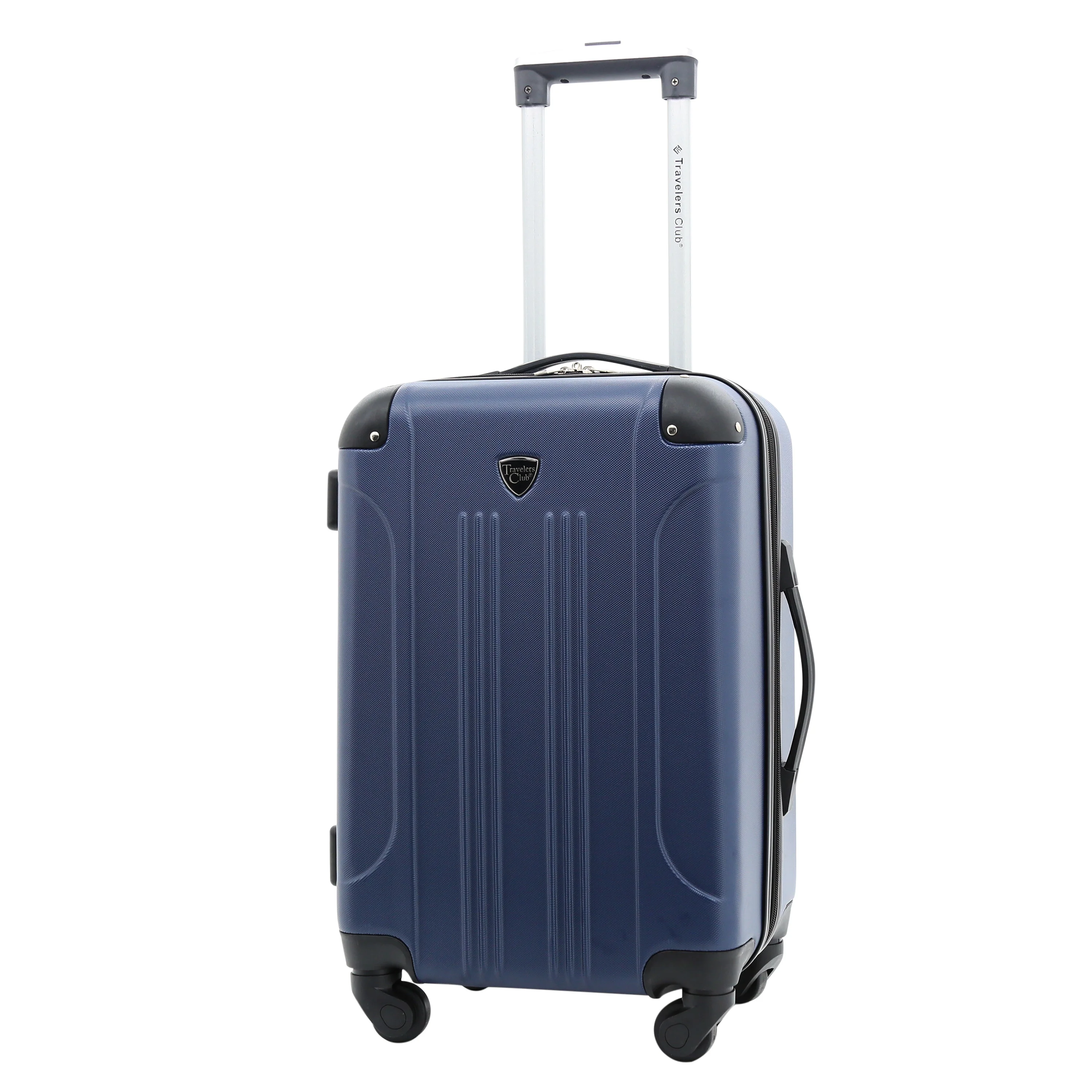 Travelers Club Chicago Plus 5pc Expandable Hardside Luggage Set, Black