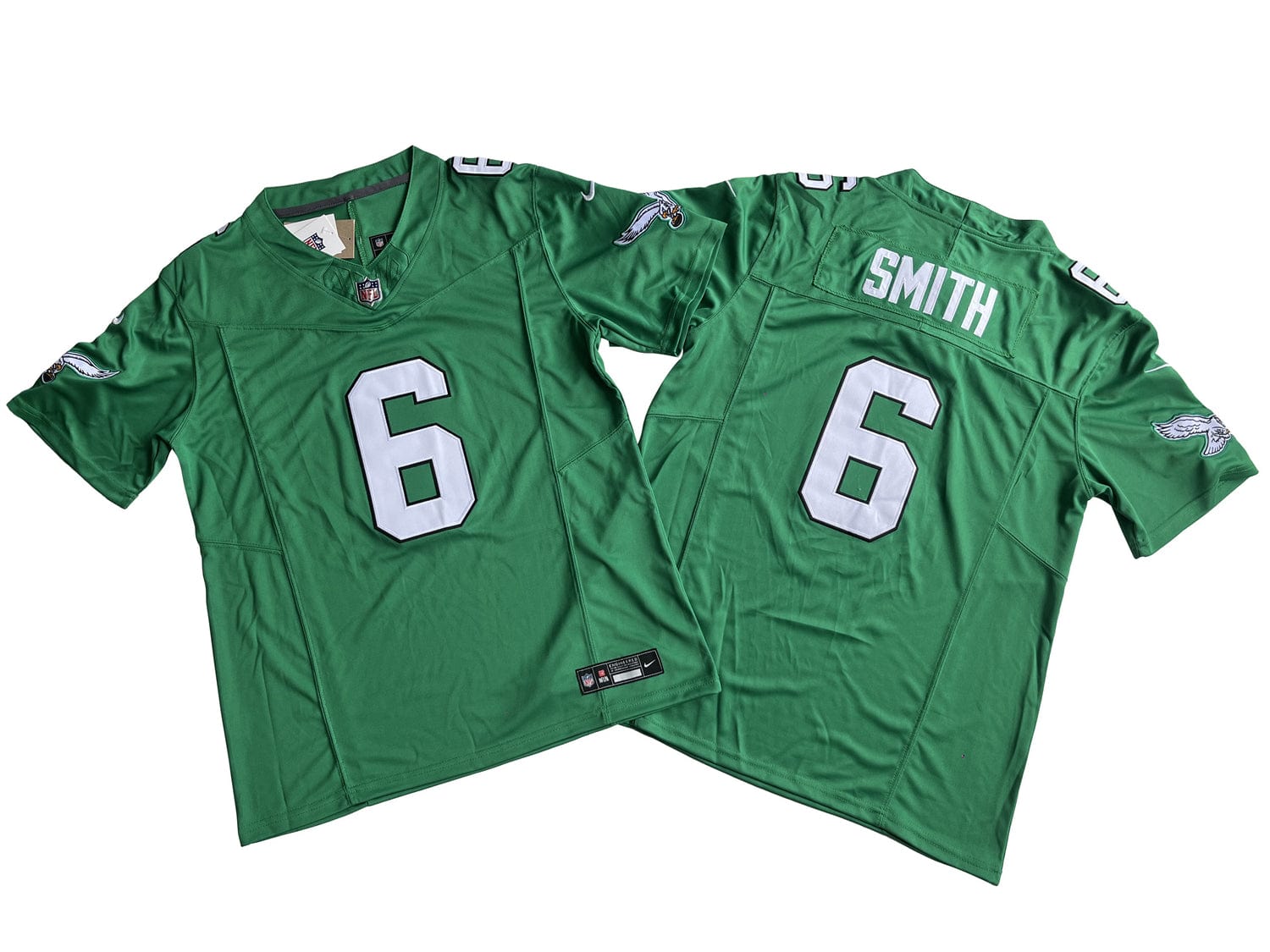 Philadelphia Eagles 6# DeVonta Smith Nike Vapor F.U.S.E. Limited Jersey