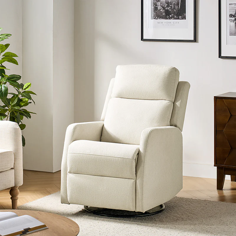 Nicasio Swivel Rocker Recliner with Anti-water Fabric
