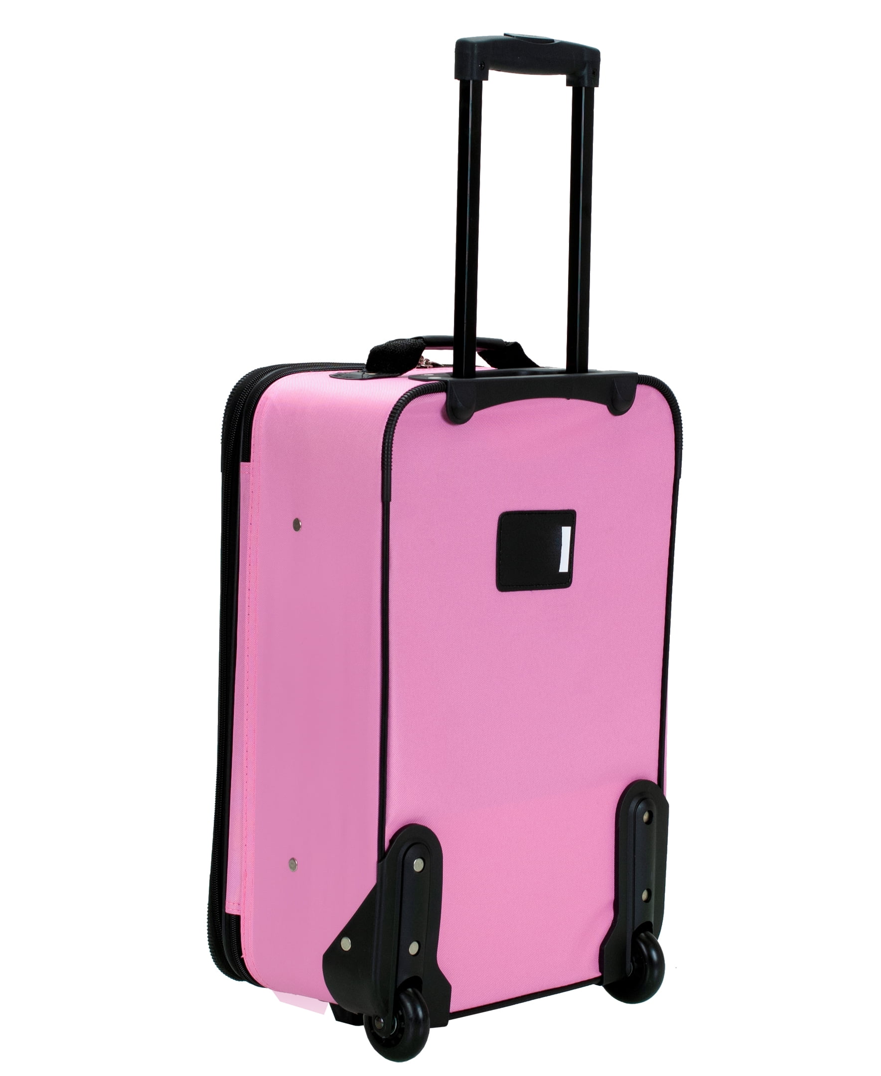 Rockland Luggage Journey 4 Piece Softside Expandable Luggage Set, F32