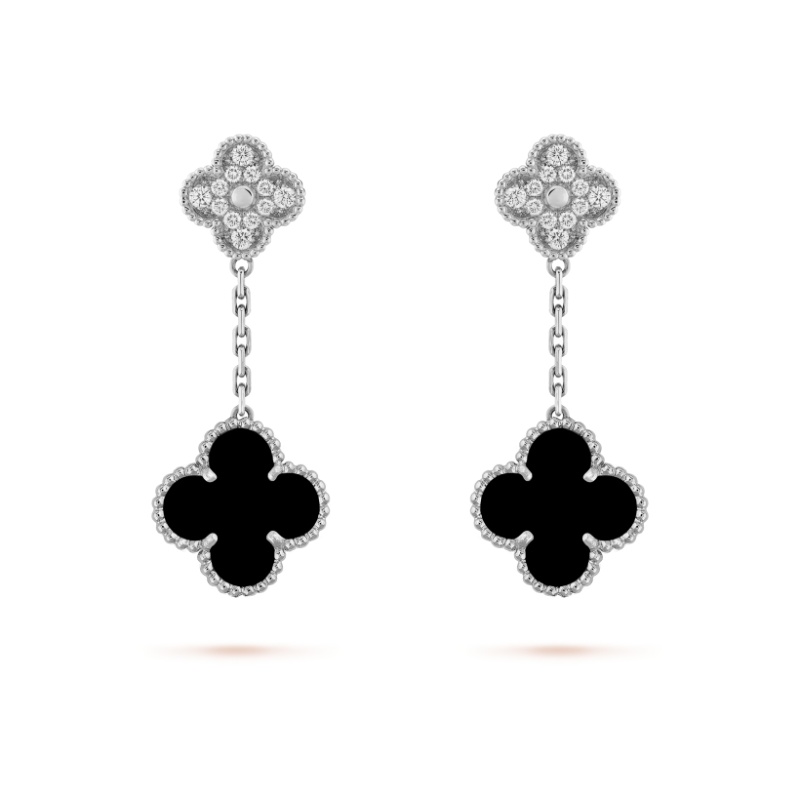 Magic Alhambra earrings, 2 motifs