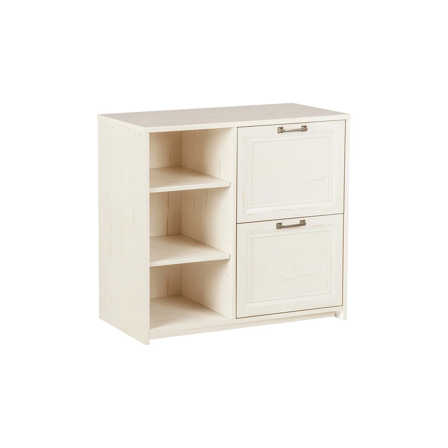 Saint Birch Hawksbury Antique White 2-Door File Cabinet