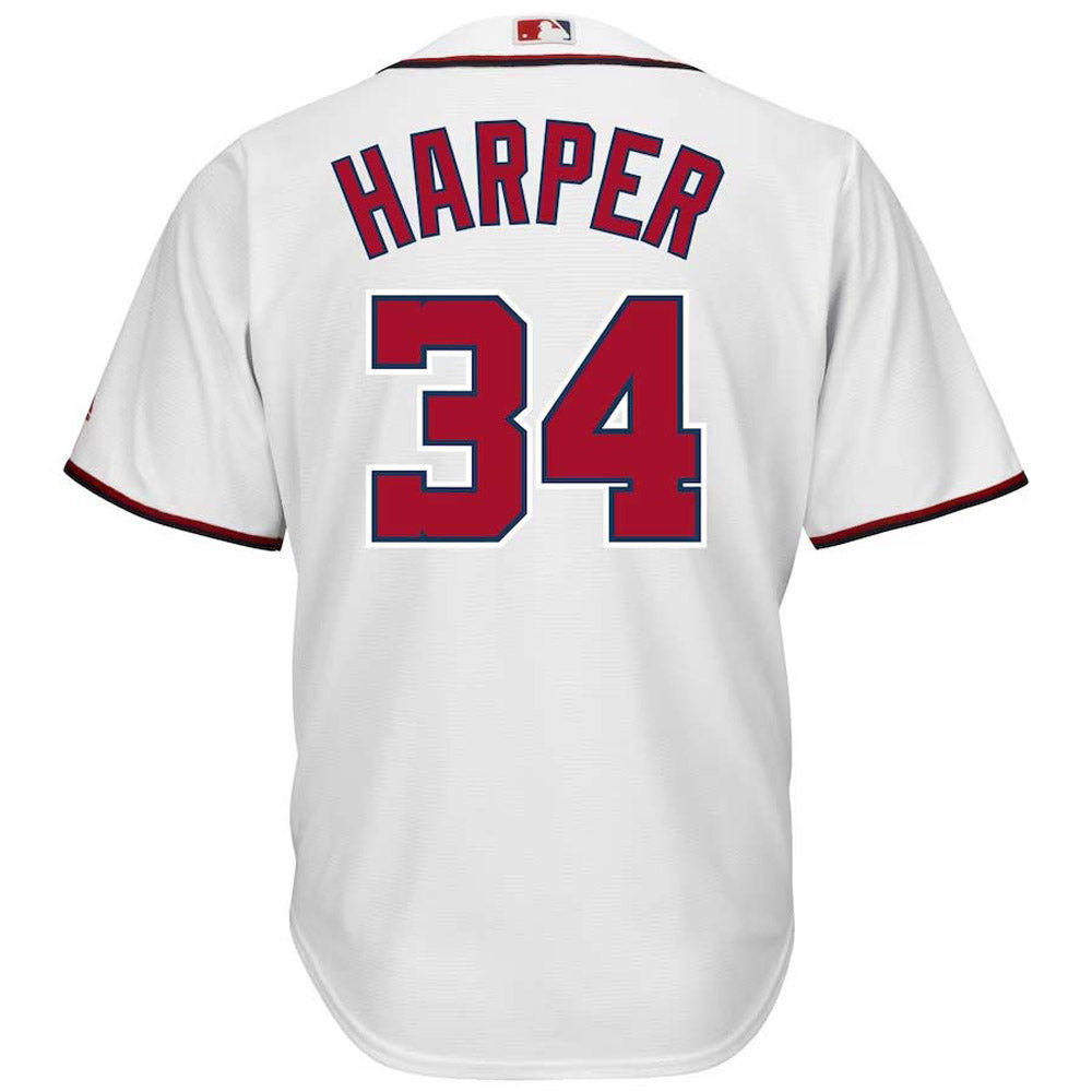 Men's Washington Nationals Bryce Harper Replica Home Jersey - White