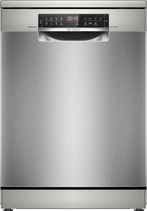 BOSCH - Lavastoviglie SMS6ECI12E Classe A 14 Coperti-Acciaio anti-impronta