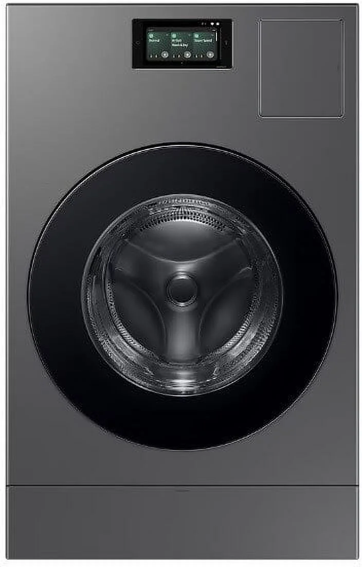 27 Inch Smart Front Load Washer/Dryer Combo with Ventless Heat Pump, 5.3 cu ft Capacity, Opti Wash