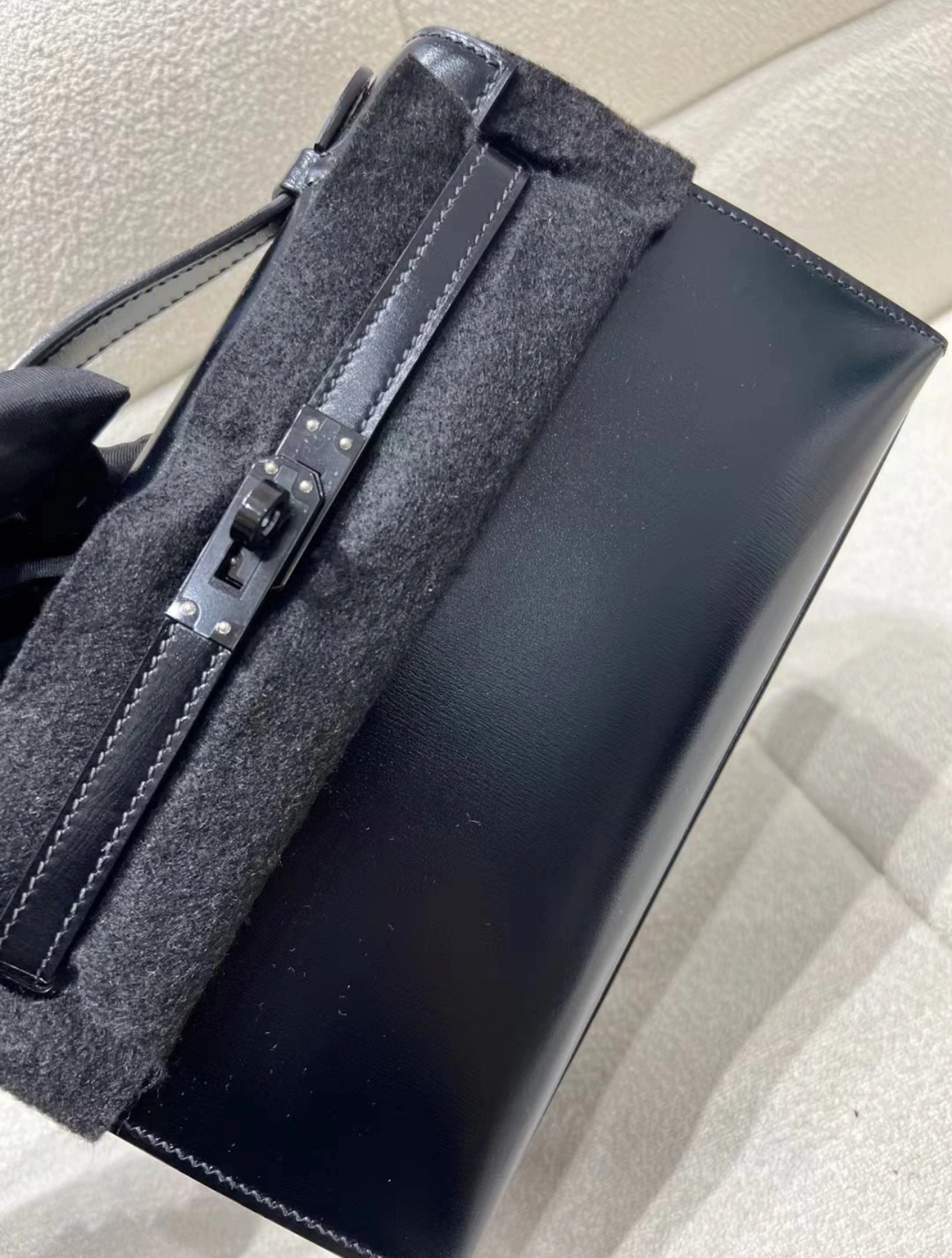 Soblack Hermes Minikelly 22cm