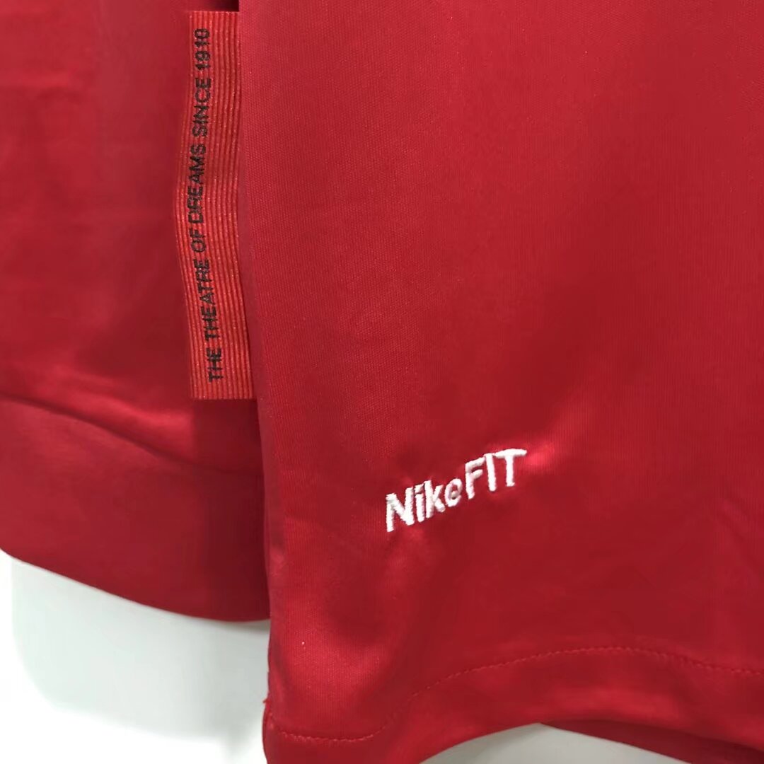 2010 Manchester United Home Long Sleeve Retro Jersey - Fans Edition