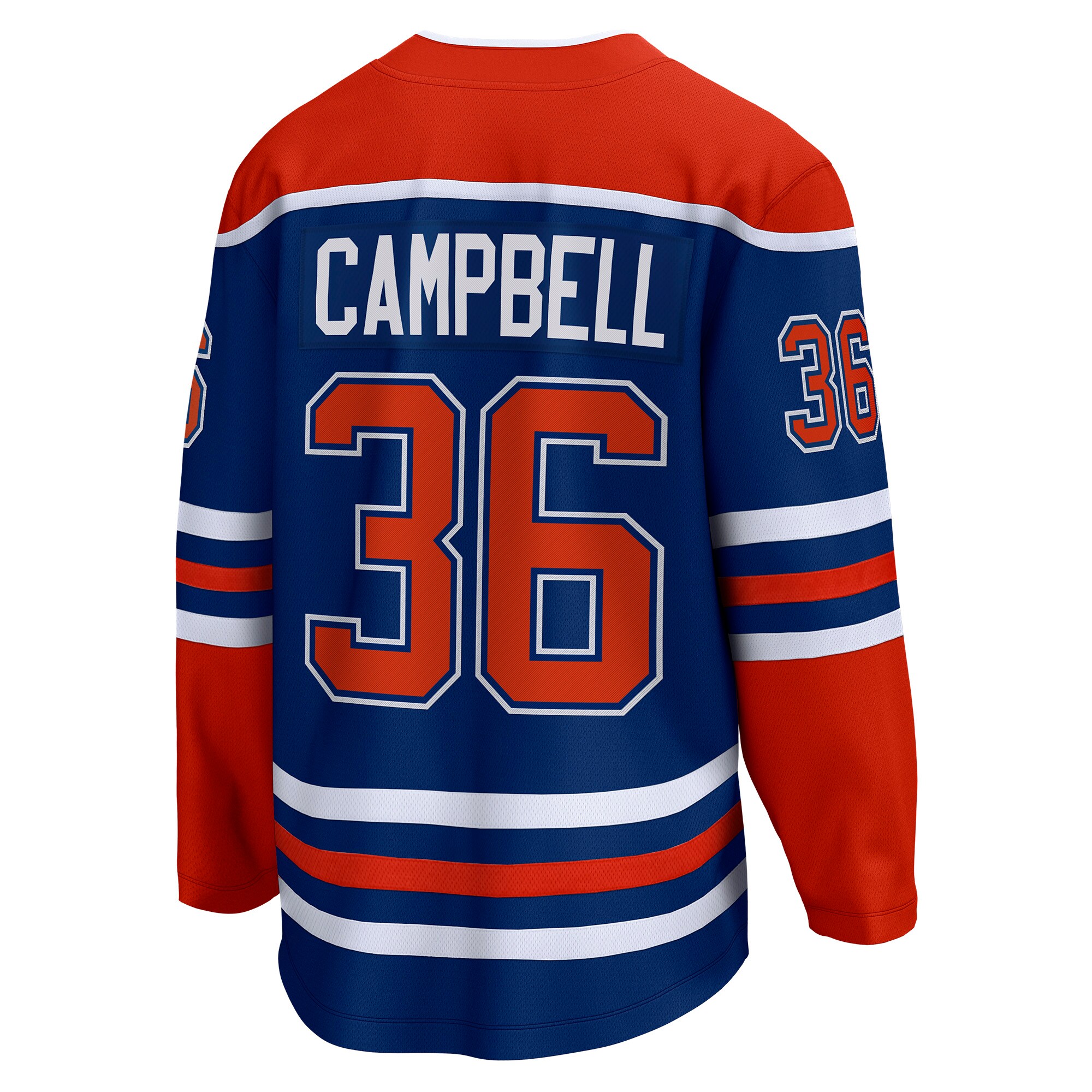 Jack Campbell Edmonton Oilers Fanatics Home Breakaway   Jersey – Royal