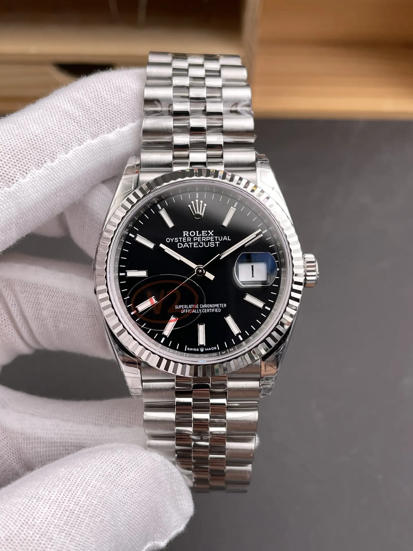 Rolex Datejust Black 36mm