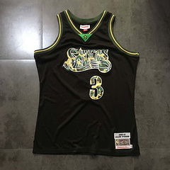 Allen Iverson Philadelphia 76ers 3 Black MN
