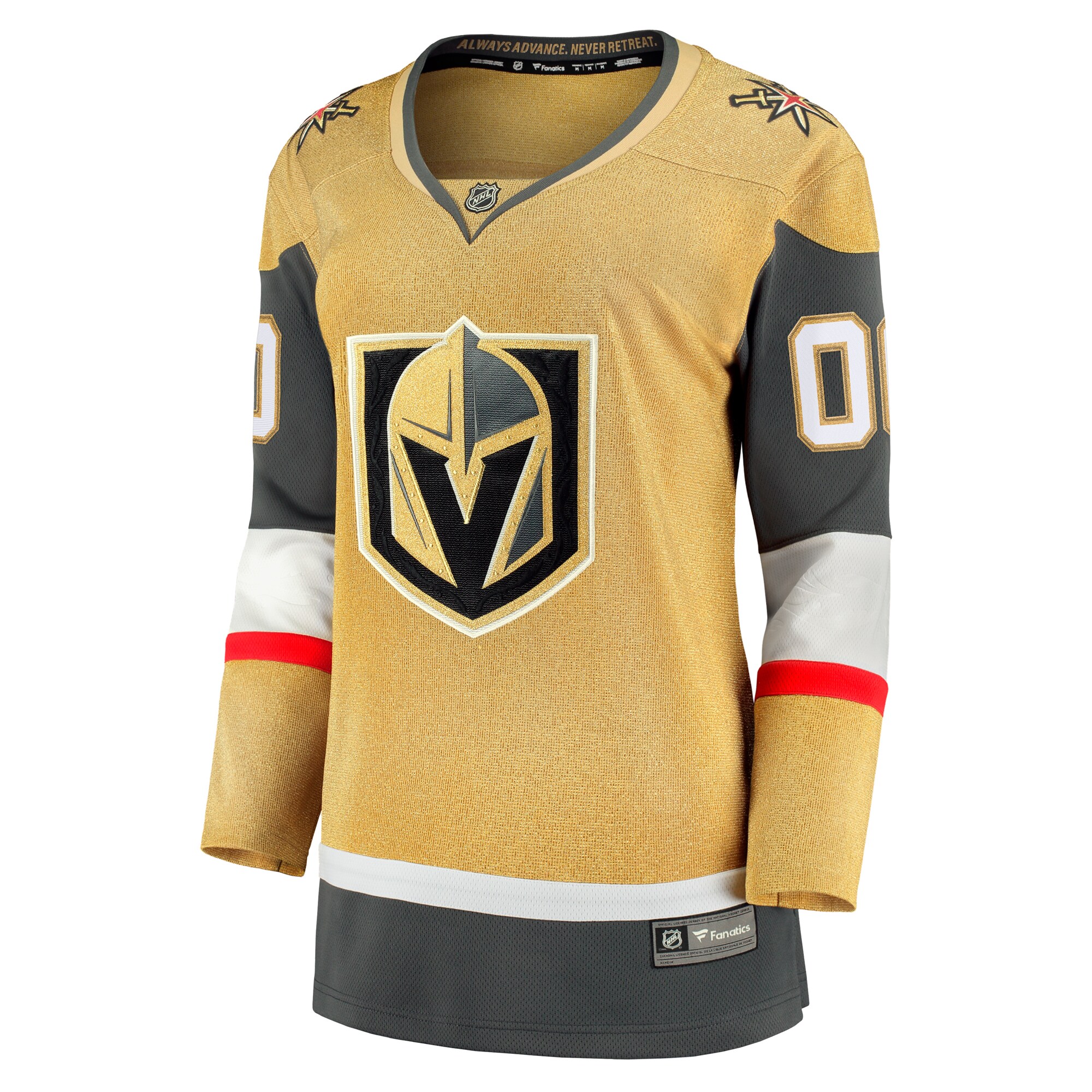 Vegas Golden Knights Fanatics Women’s Home Breakaway Custom Jersey –