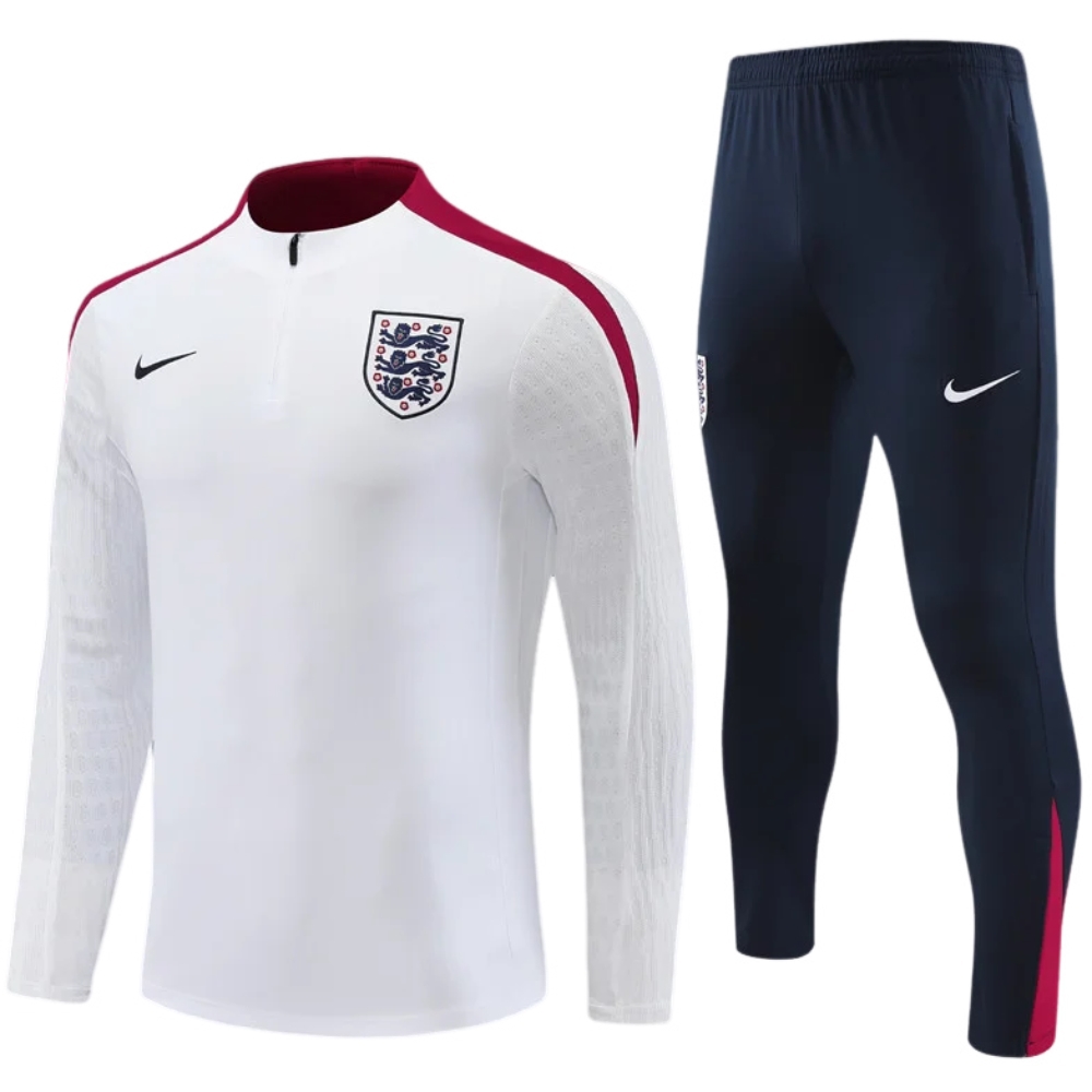 2025-26-New Season- England White-Children's Training Jersey
