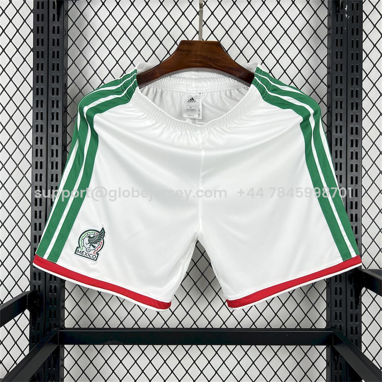Mexico 2026 Home White Shorts - Fans Version