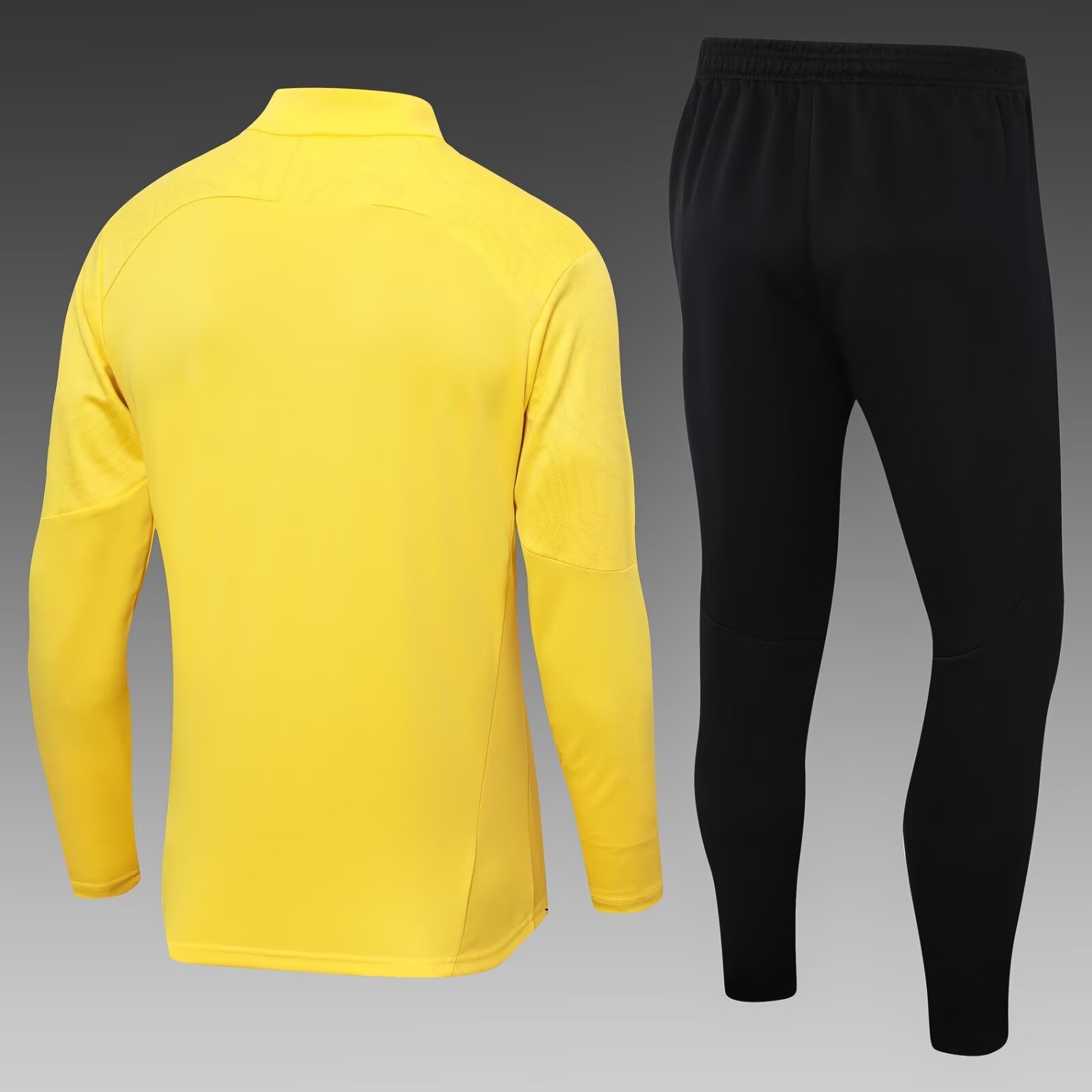 2024/2025 Dortmund Half-Pull Training Suit Yellow Football Shirt 1:1 Thai Quality