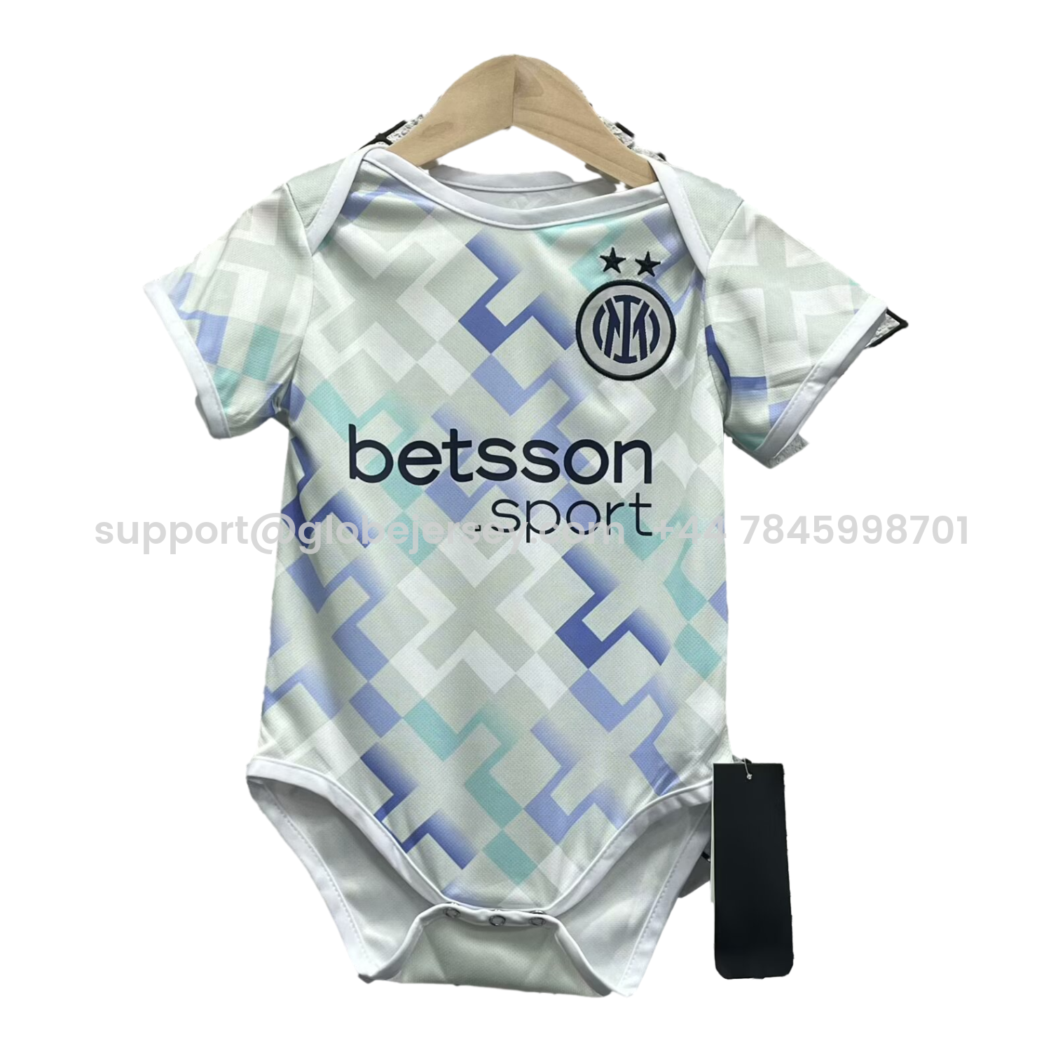 Inter Milan 25-26 Away Baby Crawling Suit