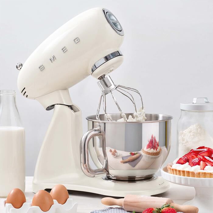 SMEG - Impastatrice Full Color 50's Style – SMF03CREU-CREMA