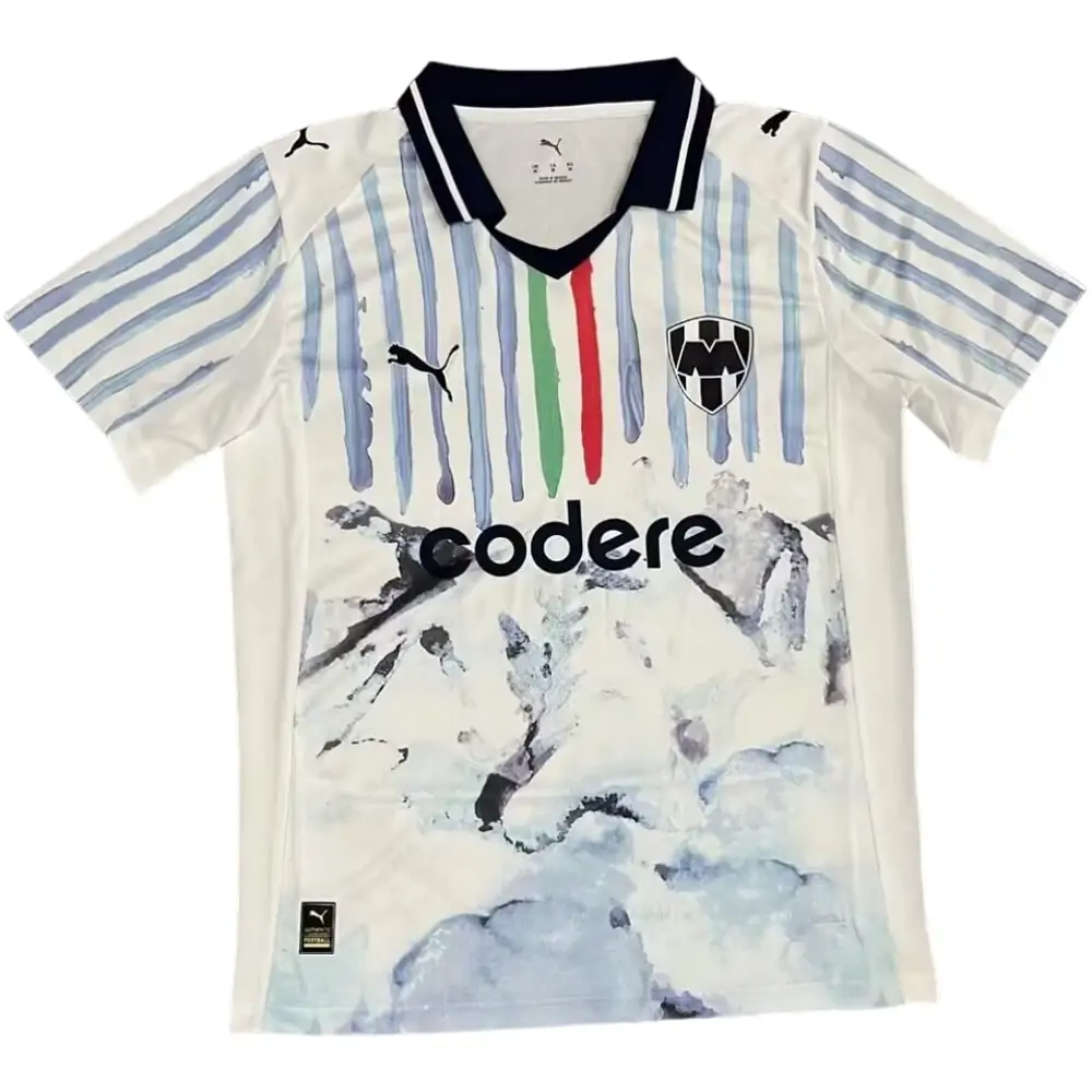 2025-26 Monterrey Special Edition White Jersey - Fan Edition