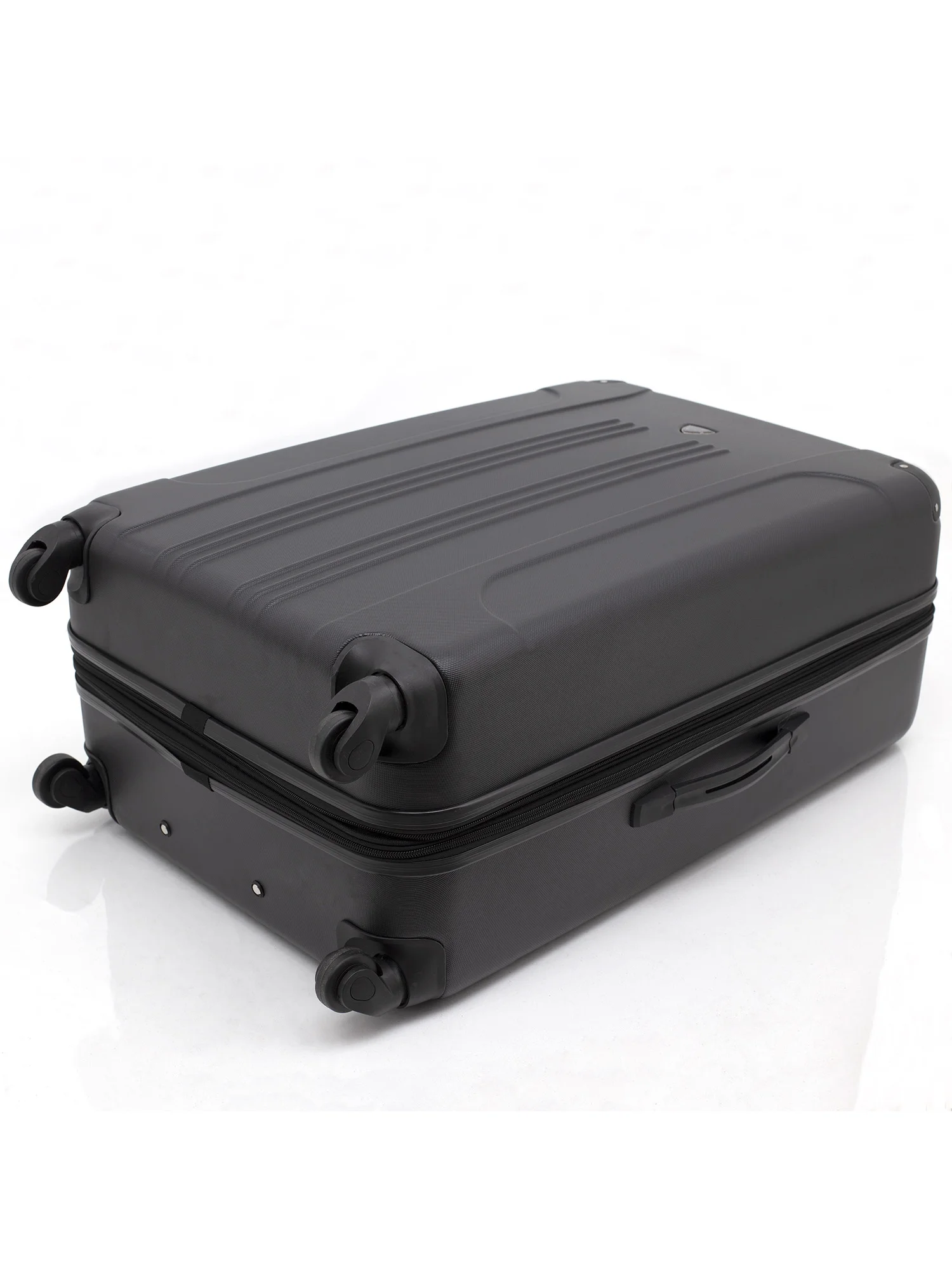 Travelers Club Chicago 3-Piece ABS Expandable ABS Travel Set - Silver