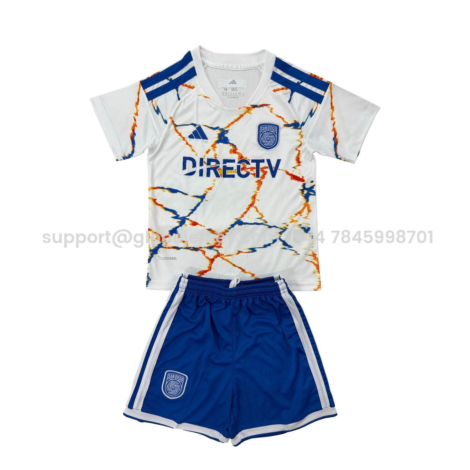 San Diego 2026 Away Men's Adult Jersey Set - Fans Version