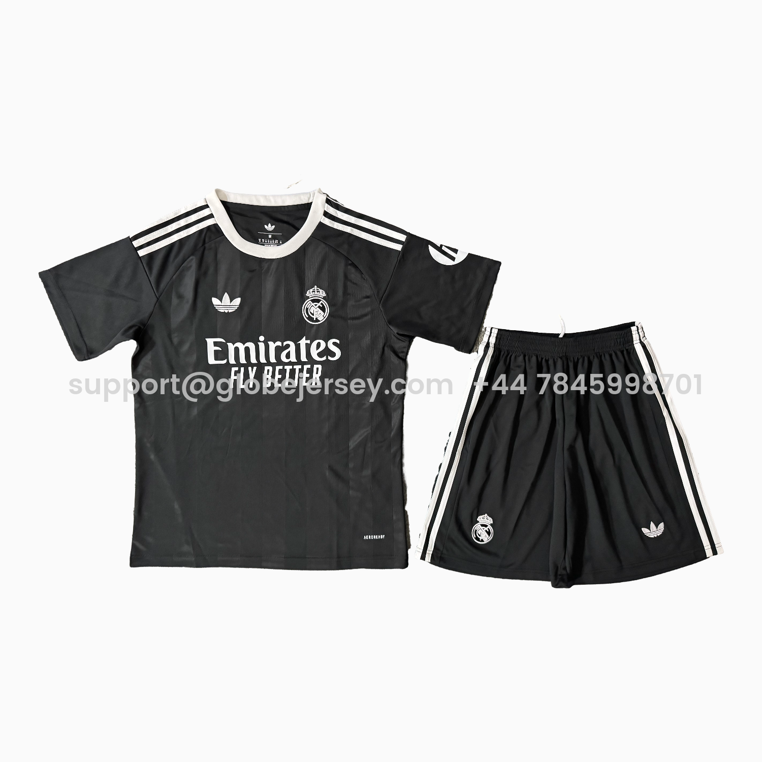 Liver.pool 25-26 Goalkeeper Black Men's Adult Jersey Set - Fans Version