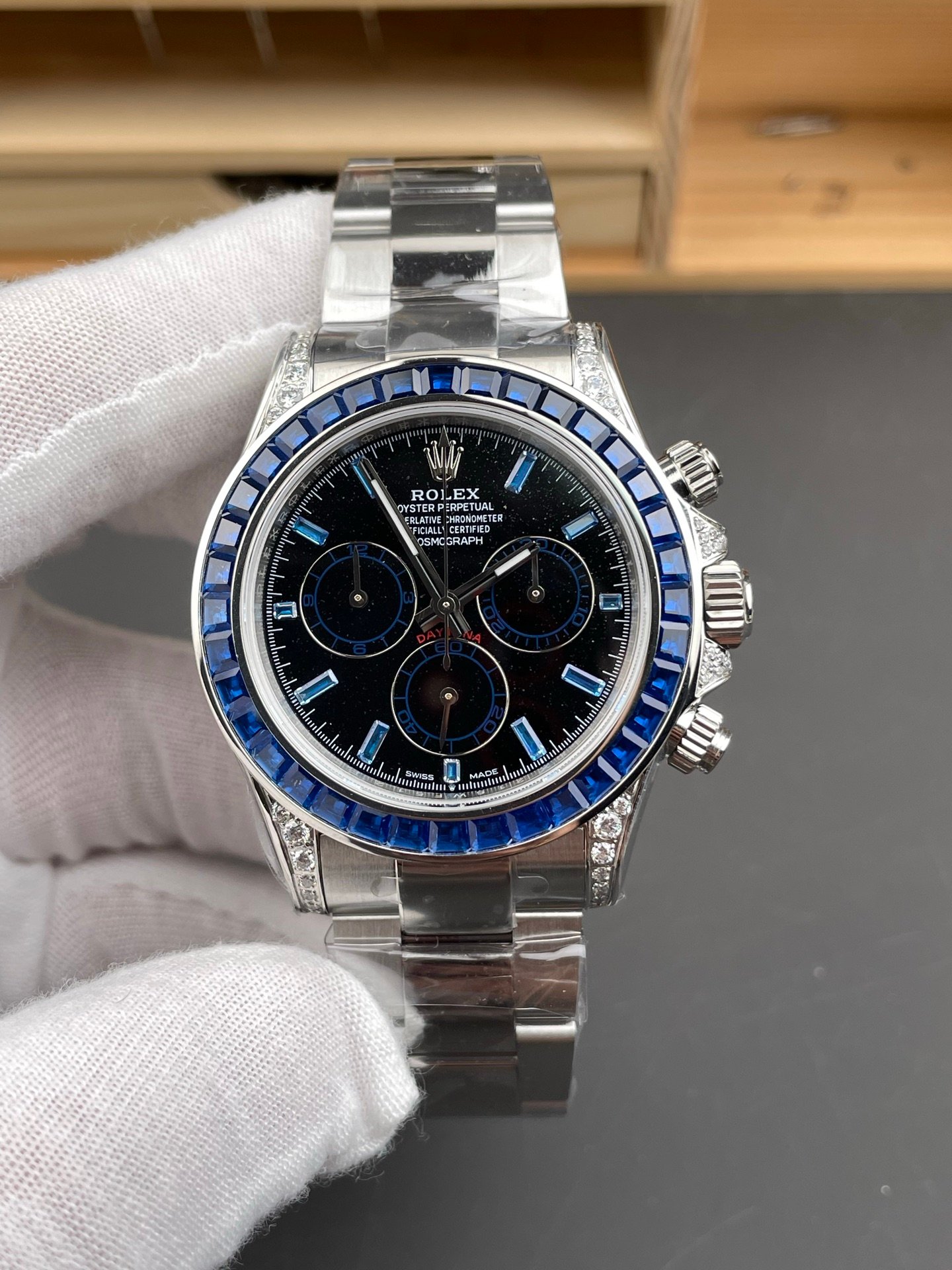 Rolex Daytona Modified CVD Diamond