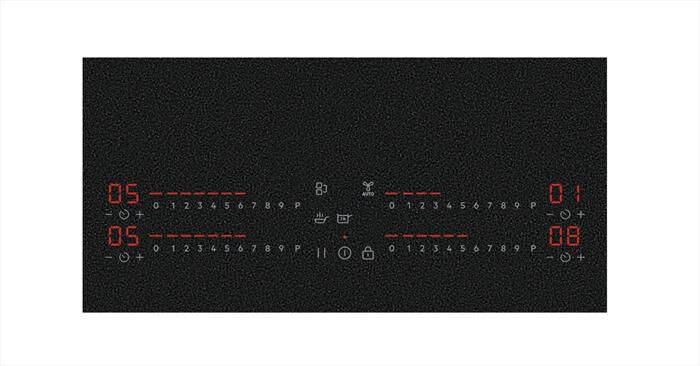 AEG - Piano cottura elettrico TI84IB30IZ 77 cm-Nero