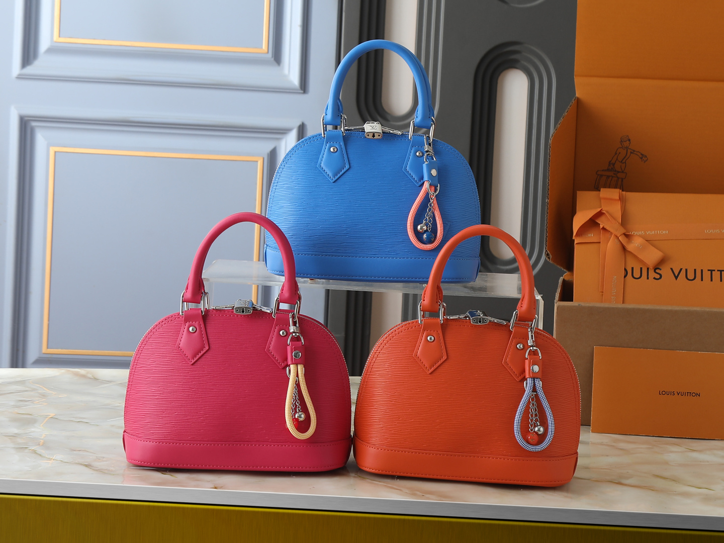 LV Epi Alma BB Bags