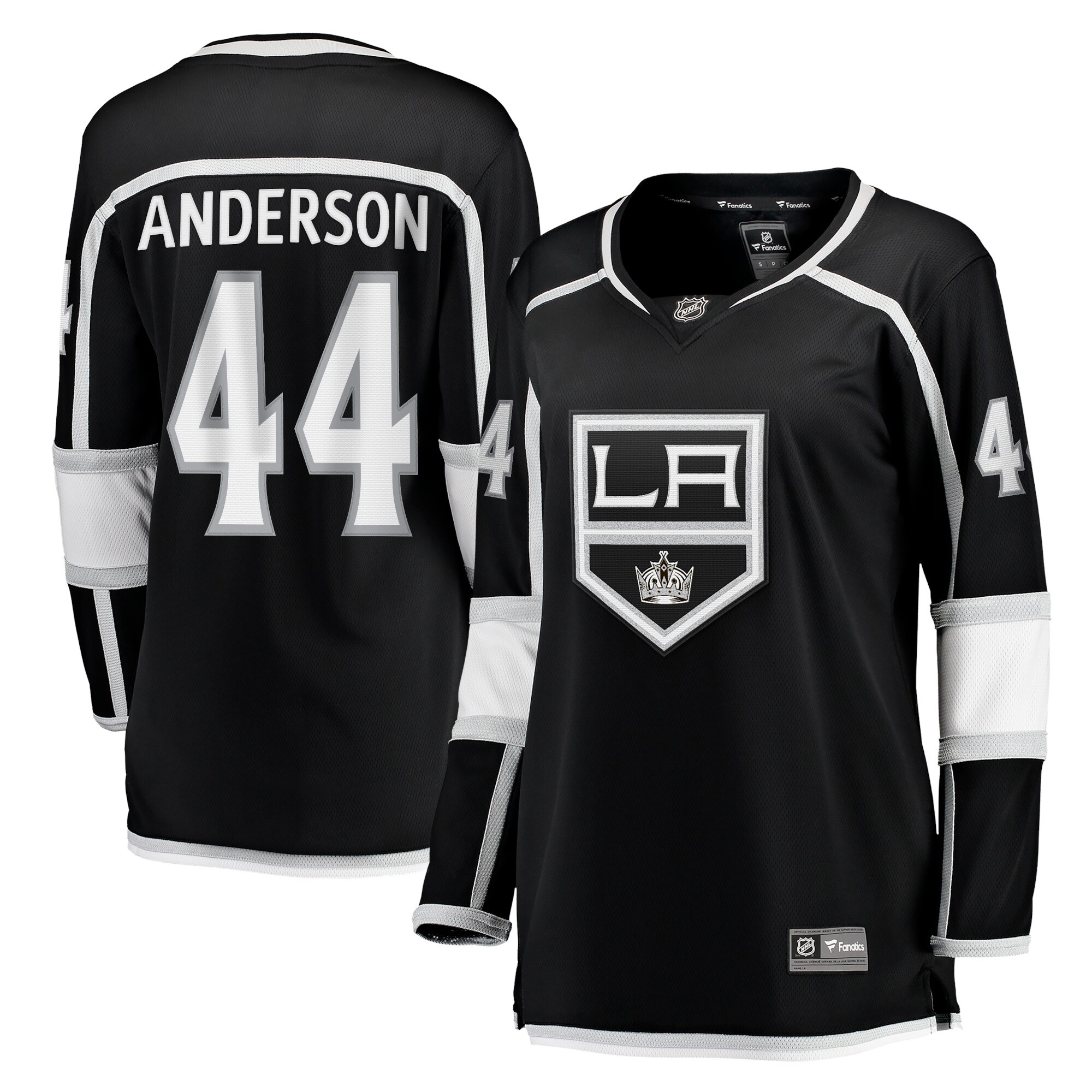 Mikey Anderson Los Angeles Kings Fanatics Women’s Home Breakaway   Jersey – Black
