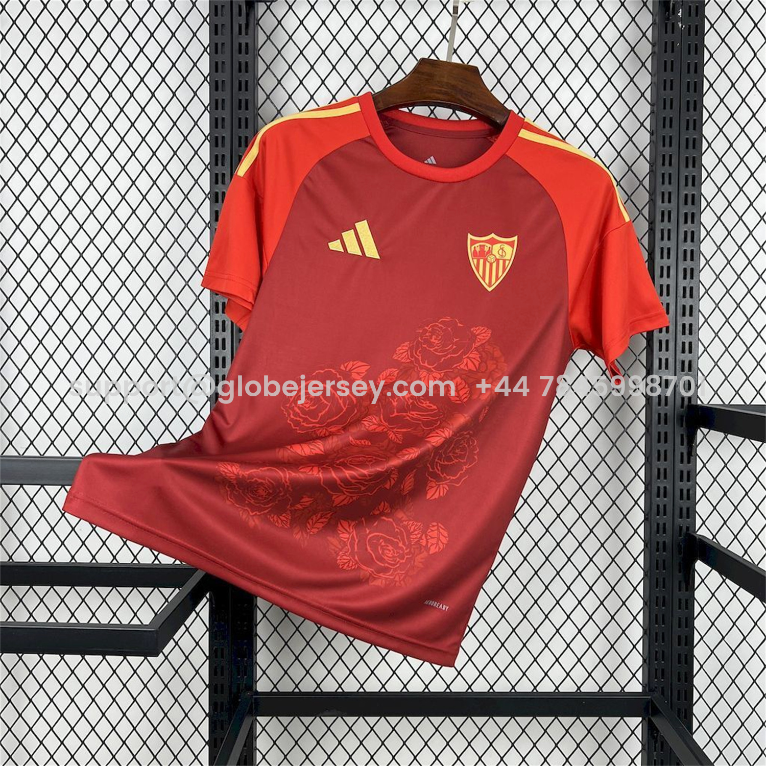 Sevilla 25-26 Red Rose Special Jersey - Fans Version