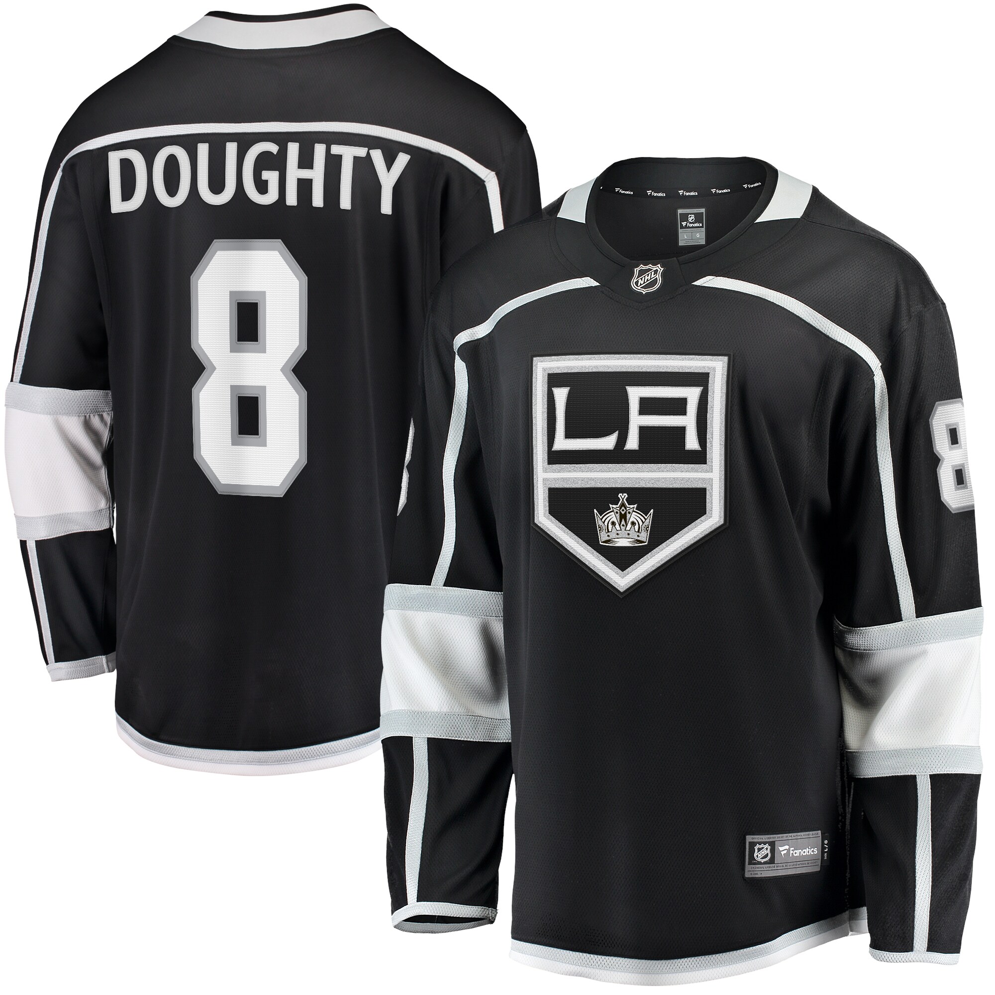 Drew Doughty Los Angeles Kings Fanatics Home Breakaway Jersey – Black