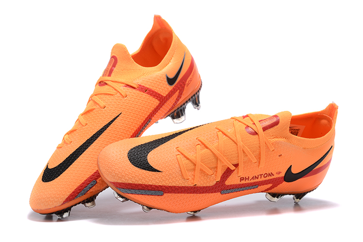 Shock Wave series Nike low-top Phantom GT2 waterproof Recharge all-knit FG football shoes Nike Phantom GT2 Elite FG