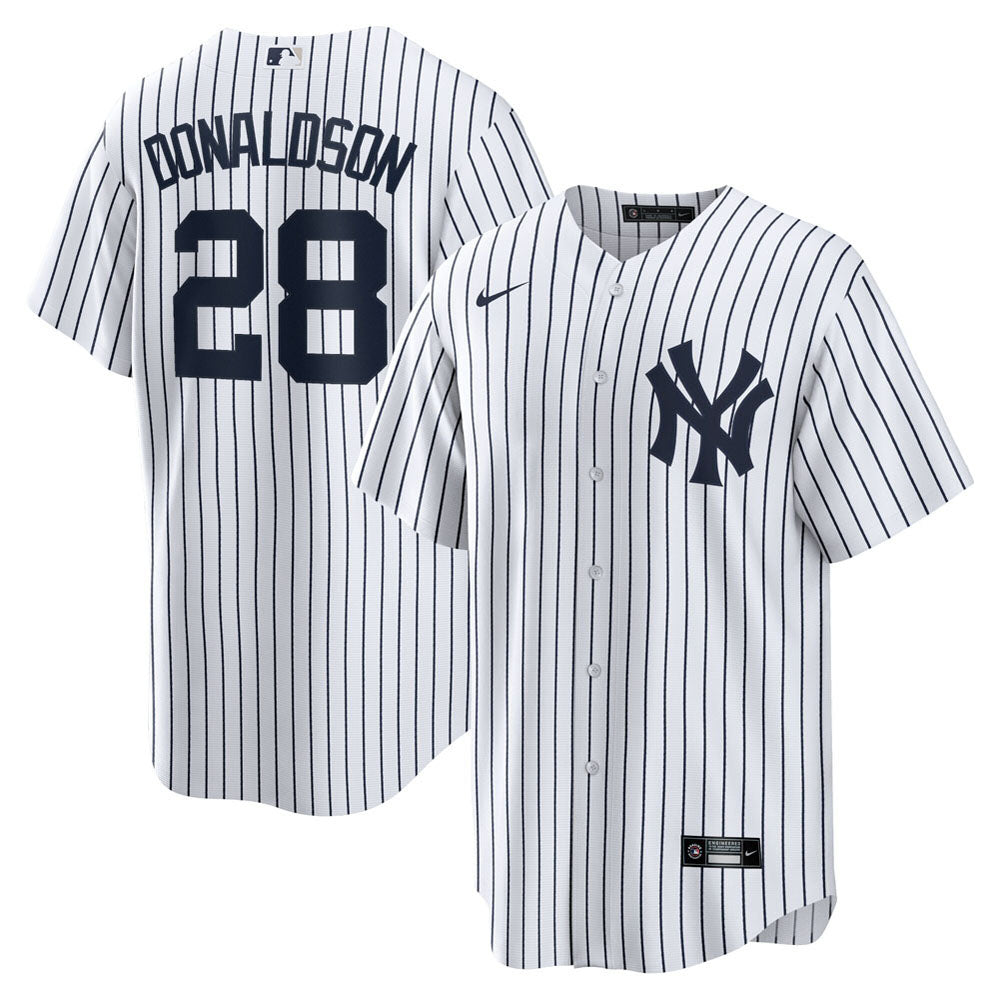 Men's New York Yankees Josh Donaldson Home Player Jersey - White/Navy