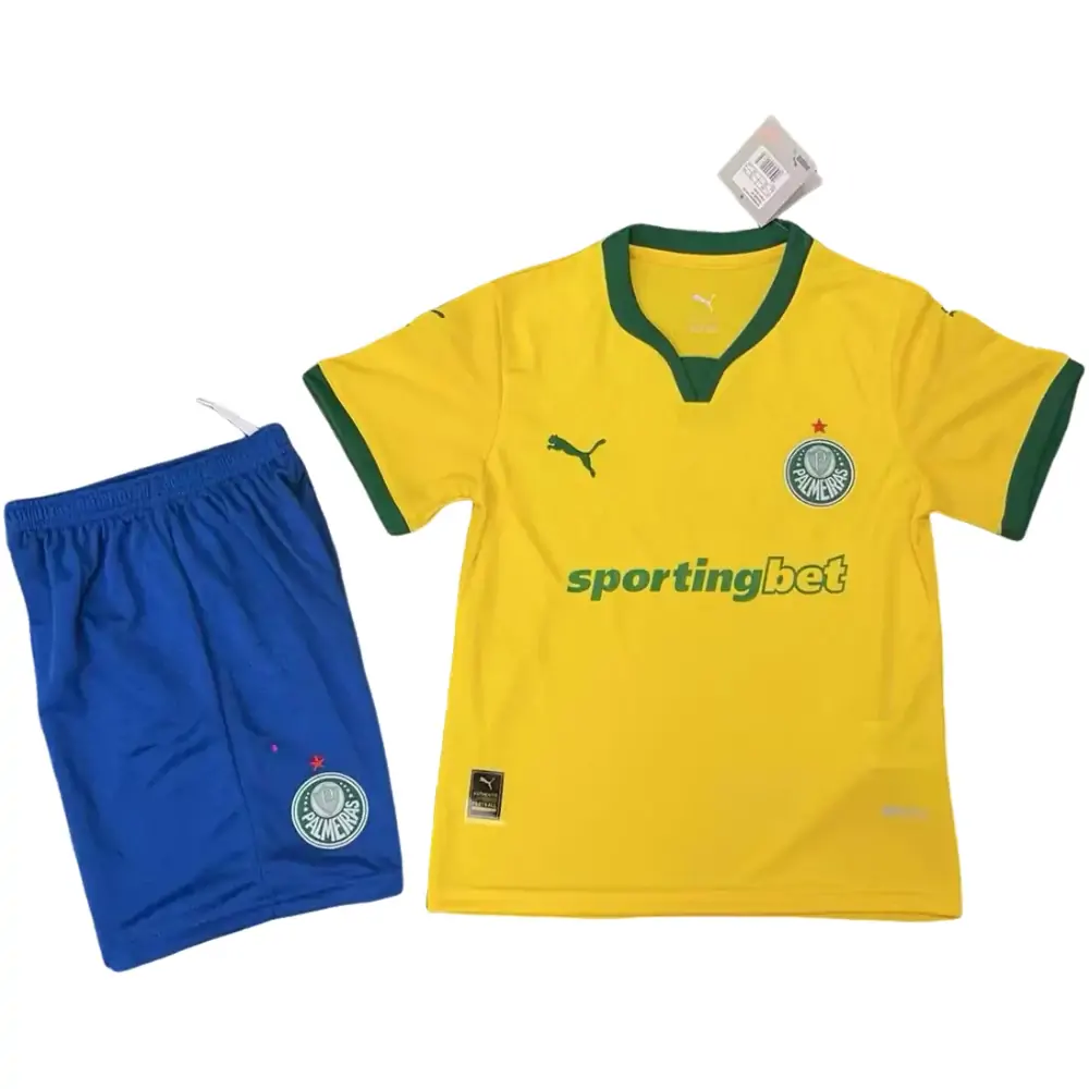 2025-26 Palmeiras Second Away Jersey - Children's Set Fans Edition
