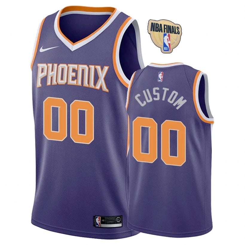 Custom 2021 Finals Phoenix Suns Jersey