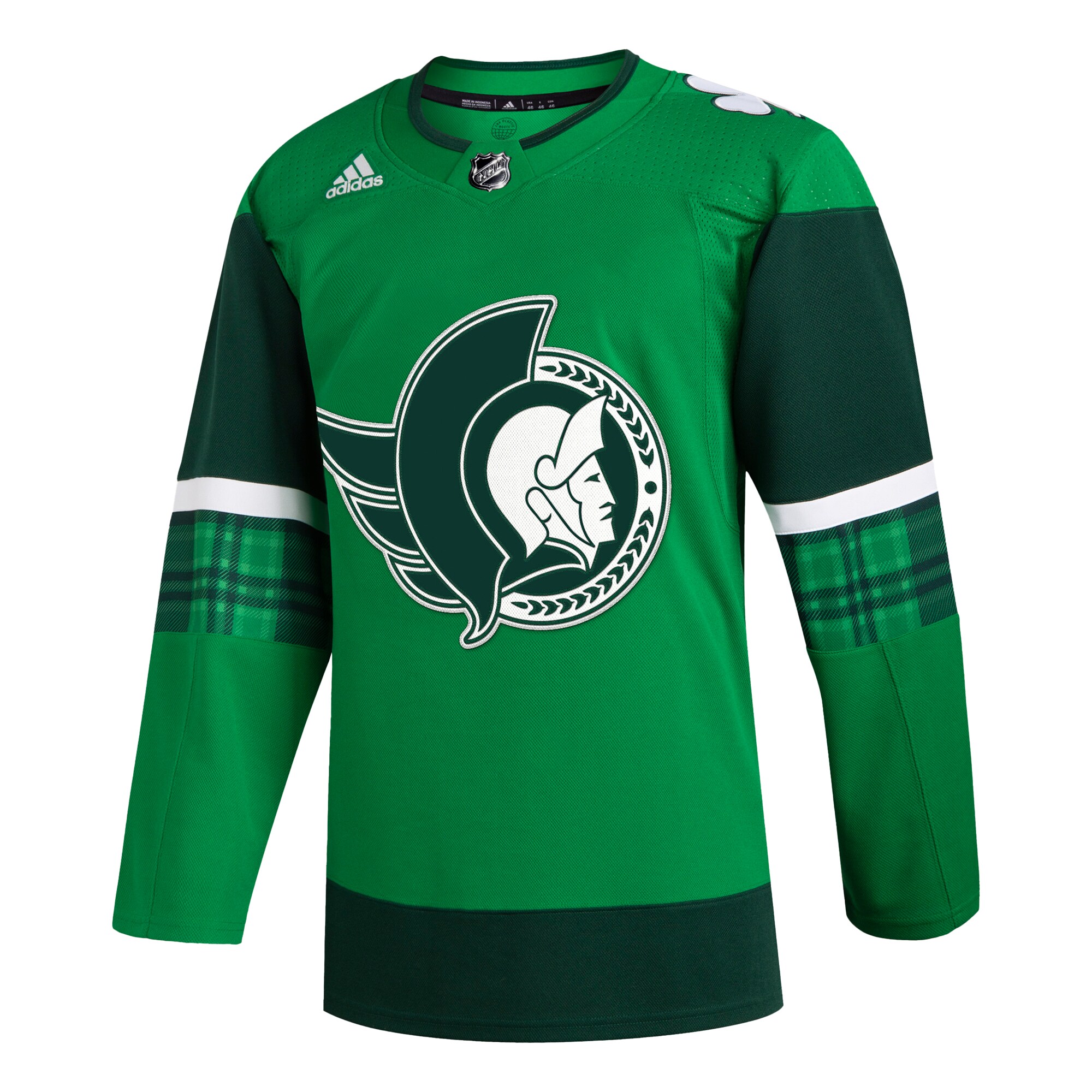 Ottawa Senators  2023 St. Patrick’s Day Primegreen  Jersey – Kelly Green