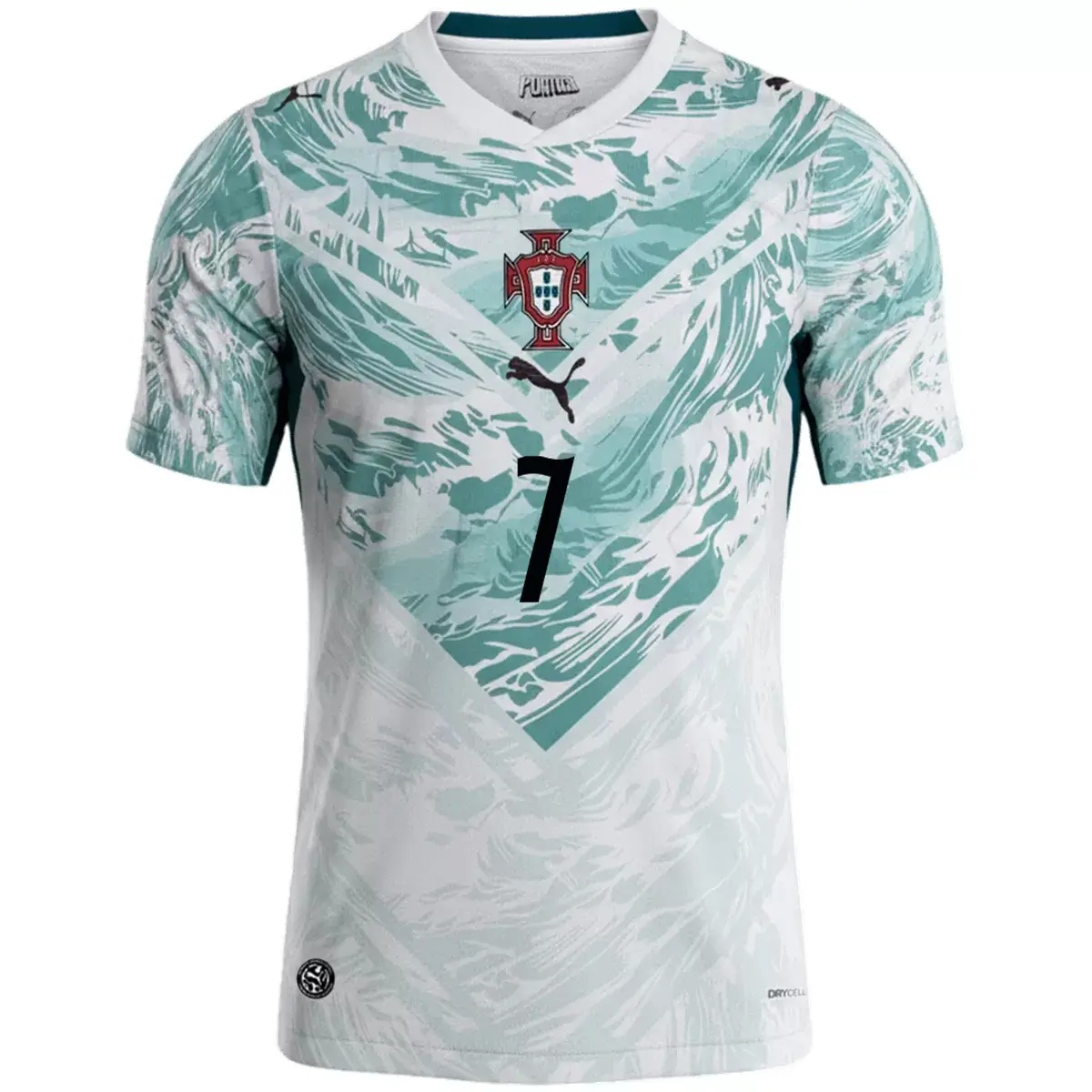 Ronaldo #7 Portugal Away Soccer Jersey 2026 World Cup