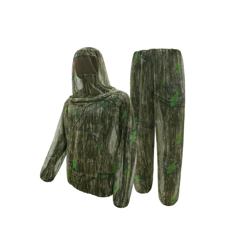 Camouflage Mosquito Hunting Suit – Breathable Bug Protection for Hunting & Outdoor Use