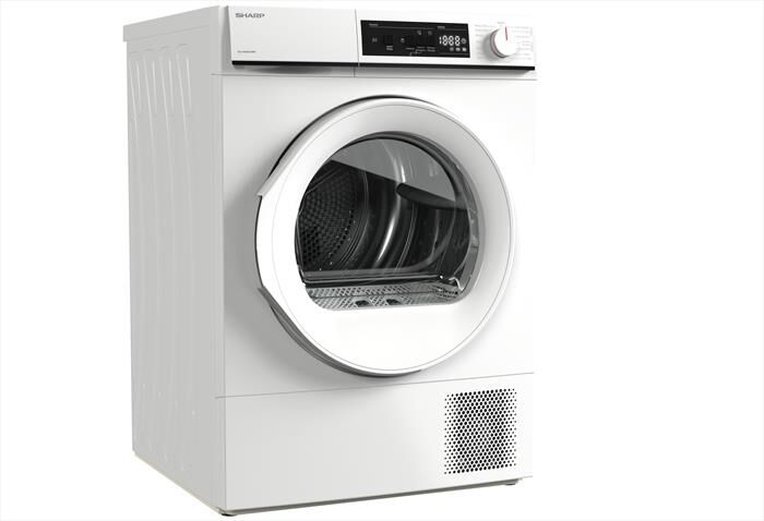 SHARP - Asciugatrice KD-NHA8S6GWE 8Kg Classe E-Bianco